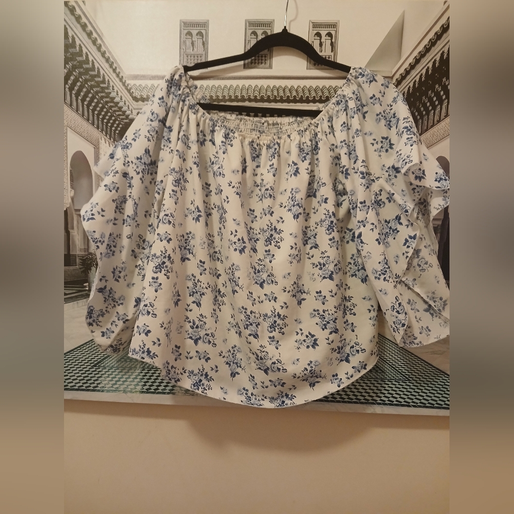 Floral Off-Shoulder Top